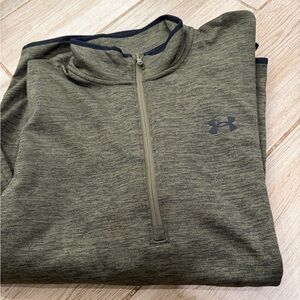 Under Armour Forest Green Quarter-Zip Pullover